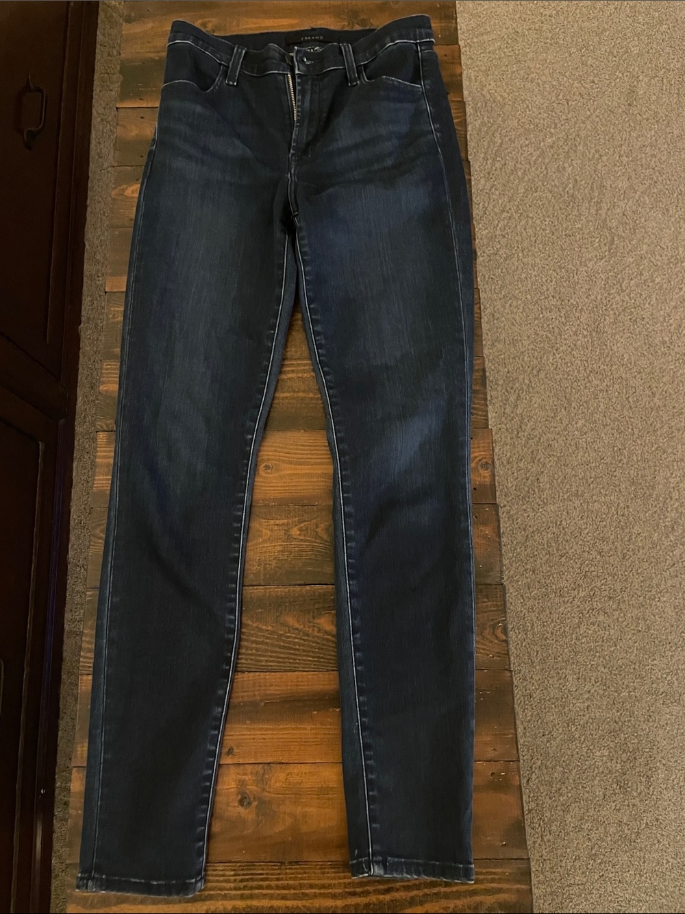 J Brand Women's Dark Blue Skinny Jeans